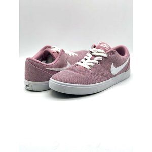 Nike Women's SB Check Solar‎ Canvas Sneaker Pink